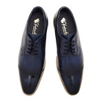 Langho Cap Toe Derby // Navy (UK: 10)