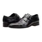 Sawley Monk Strap Dress Shoe // Black (Euro: 41)