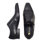 Sawley Monk Strap Dress Shoe // Black (Euro: 41)