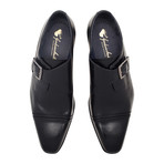 Sawley Monk Strap Dress Shoe // Black (Euro: 41)