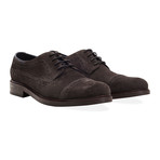 Cliviger Madallion Cap-Toe Derby // Charcoal (UK: 10)