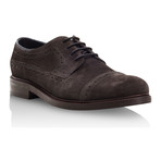 Cliviger Madallion Cap-Toe Derby // Charcoal (UK: 10)