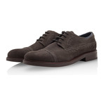 Cliviger Madallion Cap-Toe Derby // Charcoal (UK: 10)