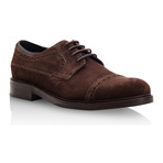 Cliviger Madallion Cap-Toe Derby // Brown (UK: 9)