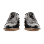Barney Toe Cap Brogue // Black (UK: 7)