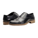 Barney Toe Cap Brogue // Black (UK: 7)