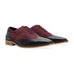 Jay Brogue // Burgundy + Black (UK: 7)