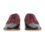 Jay Brogue // Burgundy + Black (UK: 7)