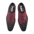 Jay Brogue // Burgundy + Black (UK: 7)