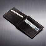 Leather MAX Wallet // Suede (Black)