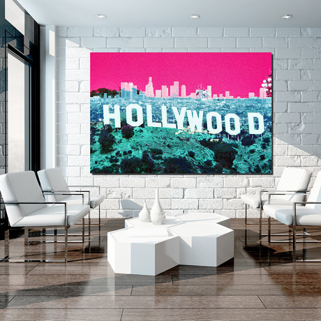 Hollywoodland (16"W x 24"H x 1.5"D)