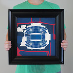 Gillette Stadium (Unframed)