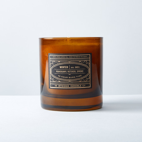 Mahogany + Vetiver Winter Candle