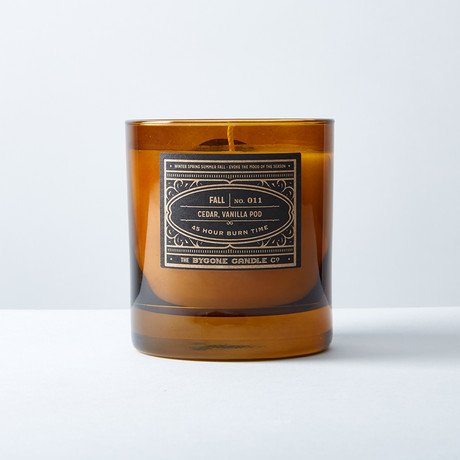 Cedar + Vanilla Fall Candle