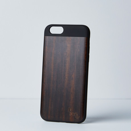 Hybrid Case // Bois De Rose + Black (iPhone 6/6s)