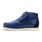 Kendrick Wedge Lace-Up Boot // Blue (US: 9.5)