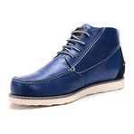 Kendrick Wedge Lace-Up Boot // Blue (US: 8)