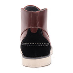 Kendrick Wedge Lace-Up Boot // Burgundy (US: 7)