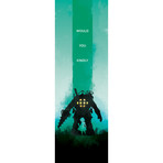 Bioshock // Would You Kindly (9"W x 24"H)