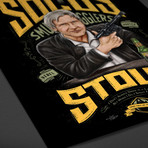 Solo's Stout // Fictional Beverage (16"W x 20"H)