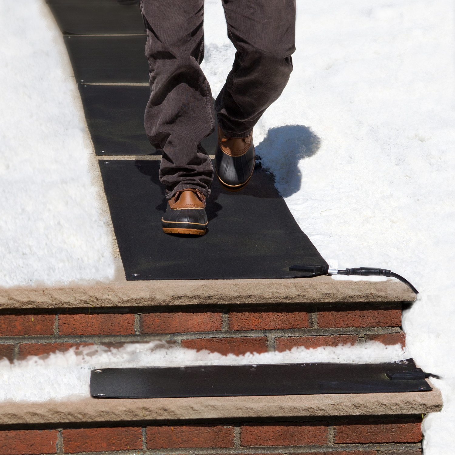 Heated Stair Mat Carpeted Surface Heattrak Touch Of Modern