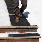 Heated Stair Mat + Carpeted Surface