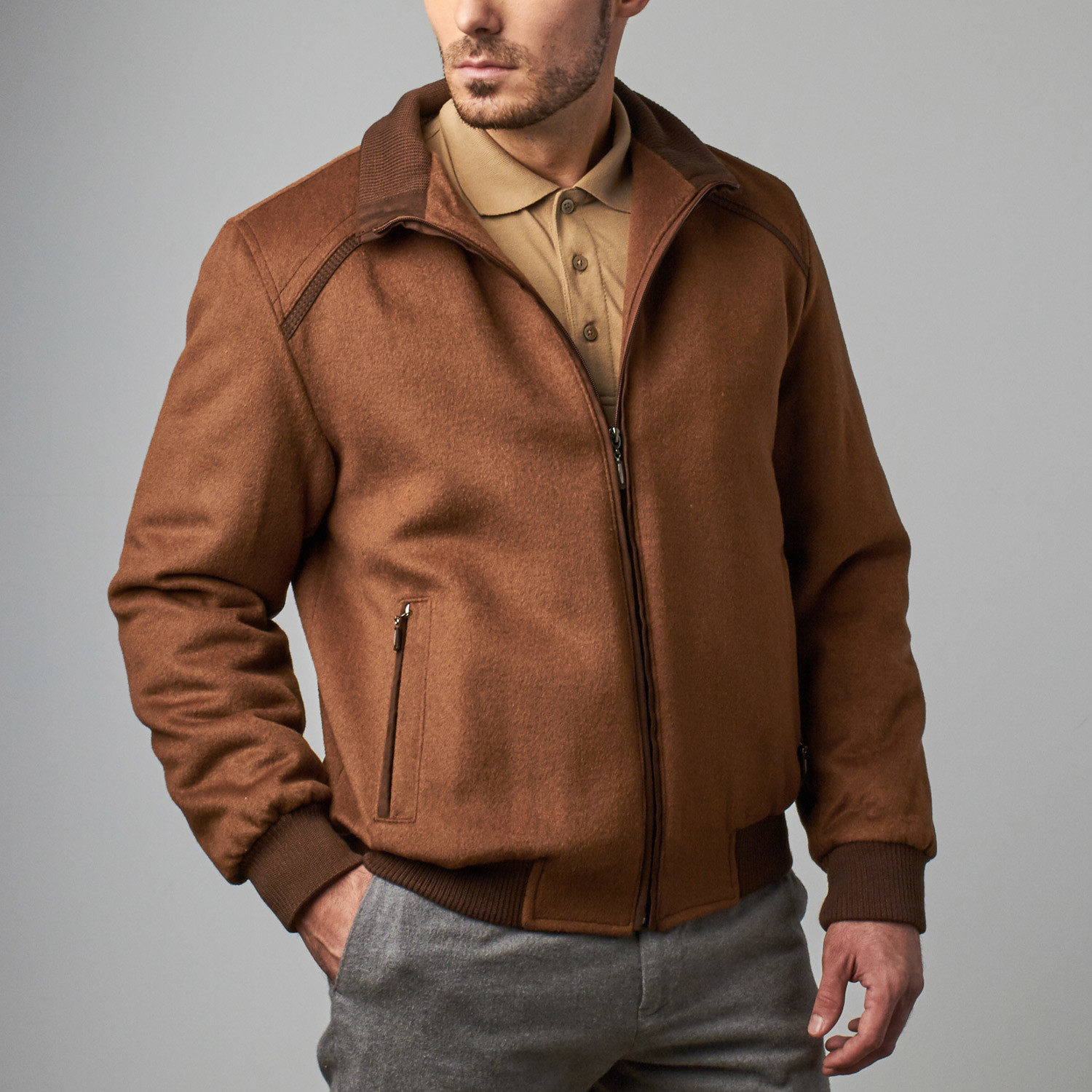 RGB // Bomber // Taupe (S) - Jackets For the Modern Gentleman - Touch ...