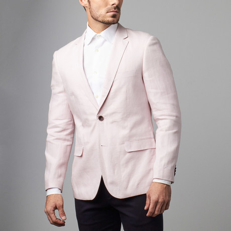 Via Roma Slim Fit Sport Jacket // Light Pink (US: 36S)