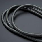 Modern Braided Extension Cord // 8 ft. (Titanium)