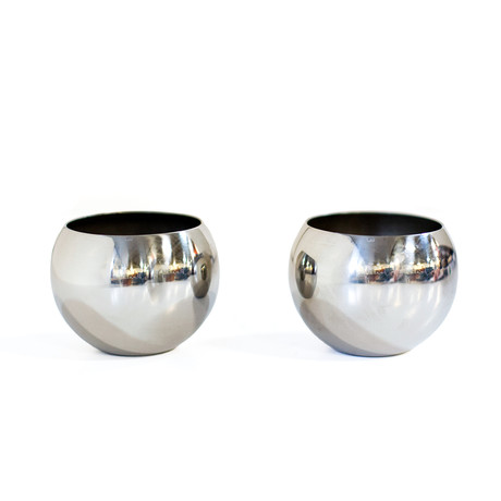 Stainless Shots // Sphere // Set of 2