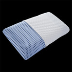 Gel Infused + Ventilated Foam Pillow