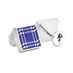 Brickens Cufflinks // Enamel