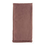 Gucci // GG Wool + Silk Blend Scarf // Dark Brown