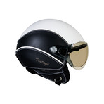 SX.60 Vintage // White + Black (Extra Small)