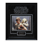 Yoda + Luke Skywalker Signed Photo