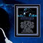 Return Of The Jedi Signed Movie Poster