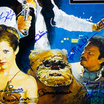 Return Of The Jedi Signed Movie Poster