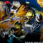 Return Of The Jedi Signed Movie Poster
