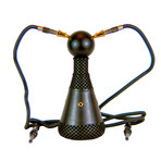 Exoh XL Vapor Hookah (Black Base + Matte Black Top)