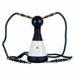 Exoh XL Vapor Hookah (Black Base + Matte Black Top)