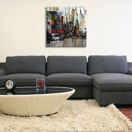 Hollywood Boulevard (18"W x 18"H x 0.75"D)