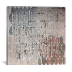 Grey Brown Geometric (18"W x 18"H x 0.75"D)