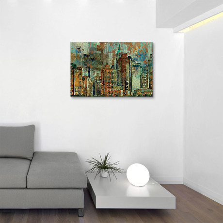 Colorful New York (26"W x 18"H x 0.75"D)