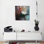 Busy Urban City (18"W x 18"H x 0.75"D)