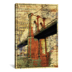 The Brooklyn Bridge, NYC (26"W x 18"H x 0.75"D)
