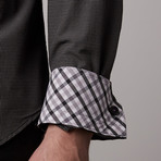 Graph Button-Up // Black (M)