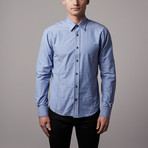 Eight-X // Slim Fit Button-Up Shirt // Blue (M)