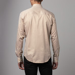 Stripe Button-Up // Mustard (XL)