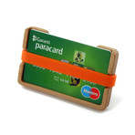 Credit Card Wallet // Beech (Orange Band)