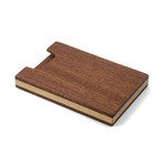 Business Card Case // Mahogany + Beech